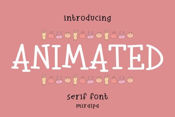 Animated Font Adds Personality to Your Designs