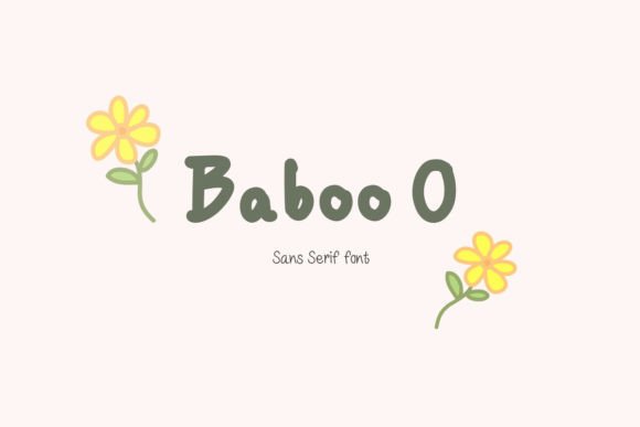 Baboo O: A Versatile Sans Serif Font for Modern Design