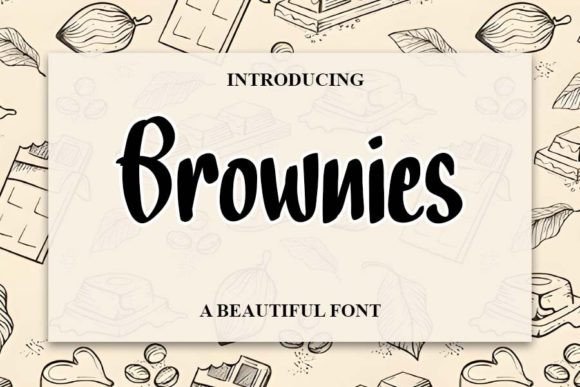 Brownies Font: Sweet, Simple, and Stylish