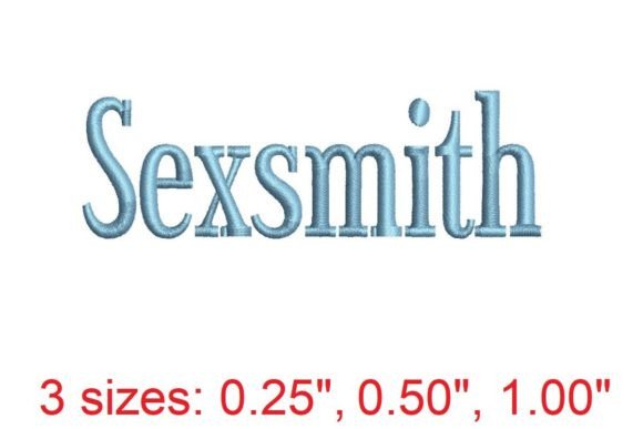 Discover the Elegance of the Sexsmith Embroidery Font