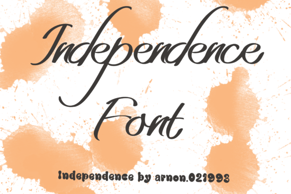 Independence Font: A Friendly Touch for Every Project