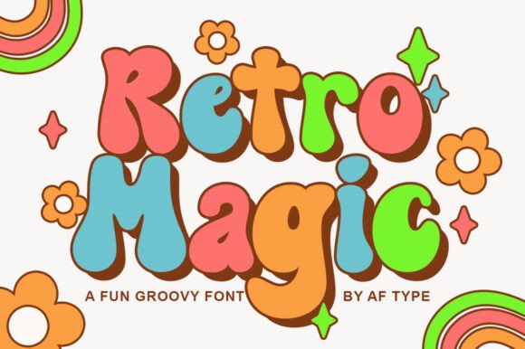Retro Magic Font