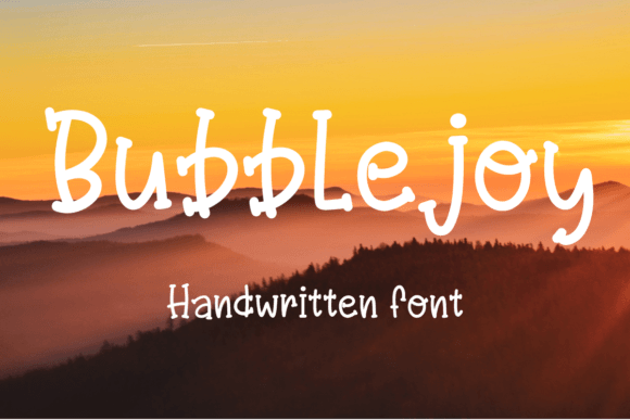 Sunshine: A Playful Handwritten Font for Creative Projects