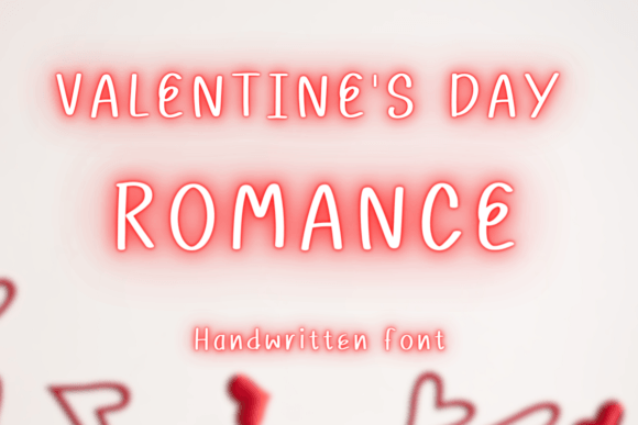 Valentine: A Playful Handwritten Sans Serif Font for Creative Expression